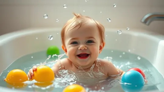 Éveiller bébé dans l'eau : 5 jeux simples pour le bain