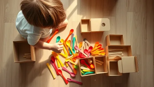 5 activités Montessori avec des objets du quotidien pour stimuler votre enfant
