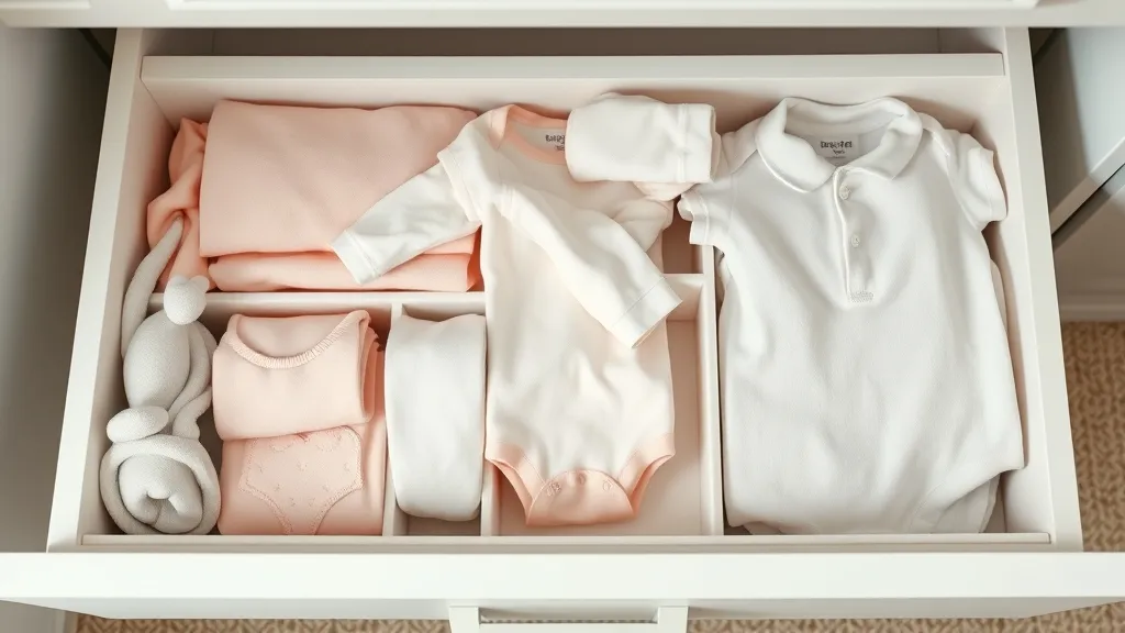 Tri des vêtements de bébé : 5 astuces infaillibles pour un gain de place immédiat