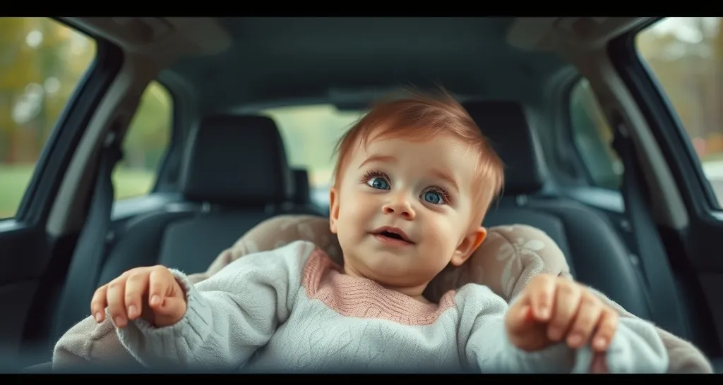 Bébé pleure en voiture : 7 astuces pour des trajets sereins