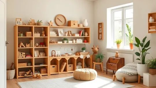 Comment installer un coin Montessori dans une petite chambre d'enfant