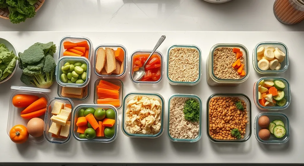 Batch cooking famille : la méthode ultime pour organiser les repas bébé et parents